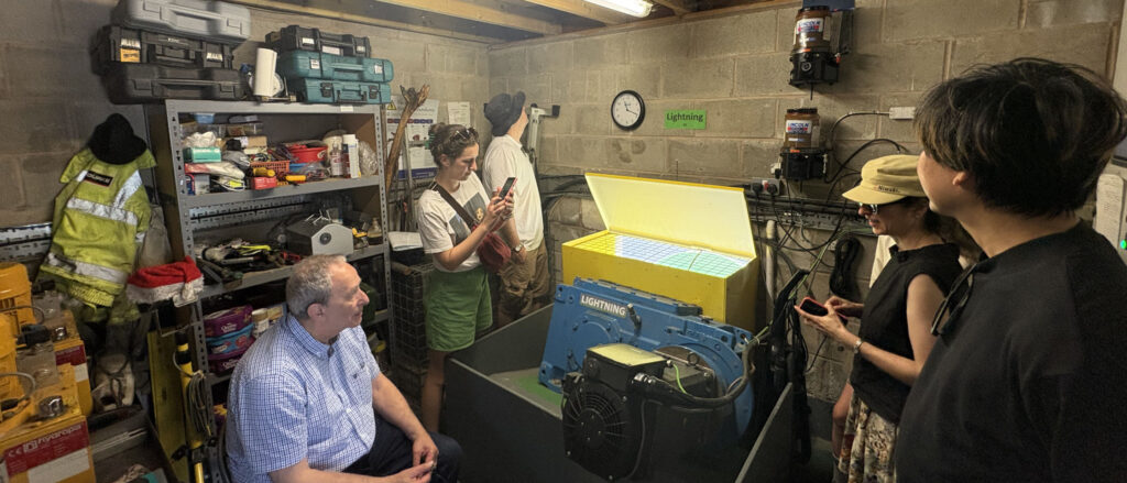 A view inside the Stockport Hydro community energy project's plant room